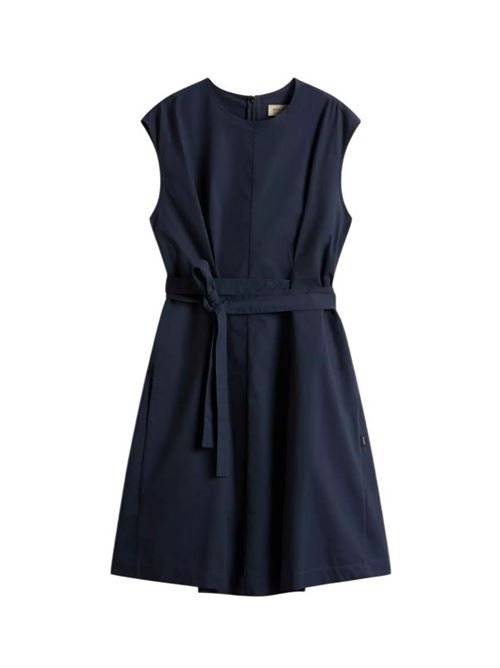 Abito in popeline con cintura WOOLRICH | CFWWDR0180FRUT3944.3989